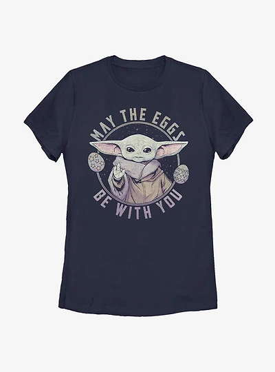 Star Wars The Mandalorian Child May Eggs Womens T-Shirt