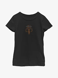 Star Wars The Mandalorian Sigil Youth Girls T-Shirt