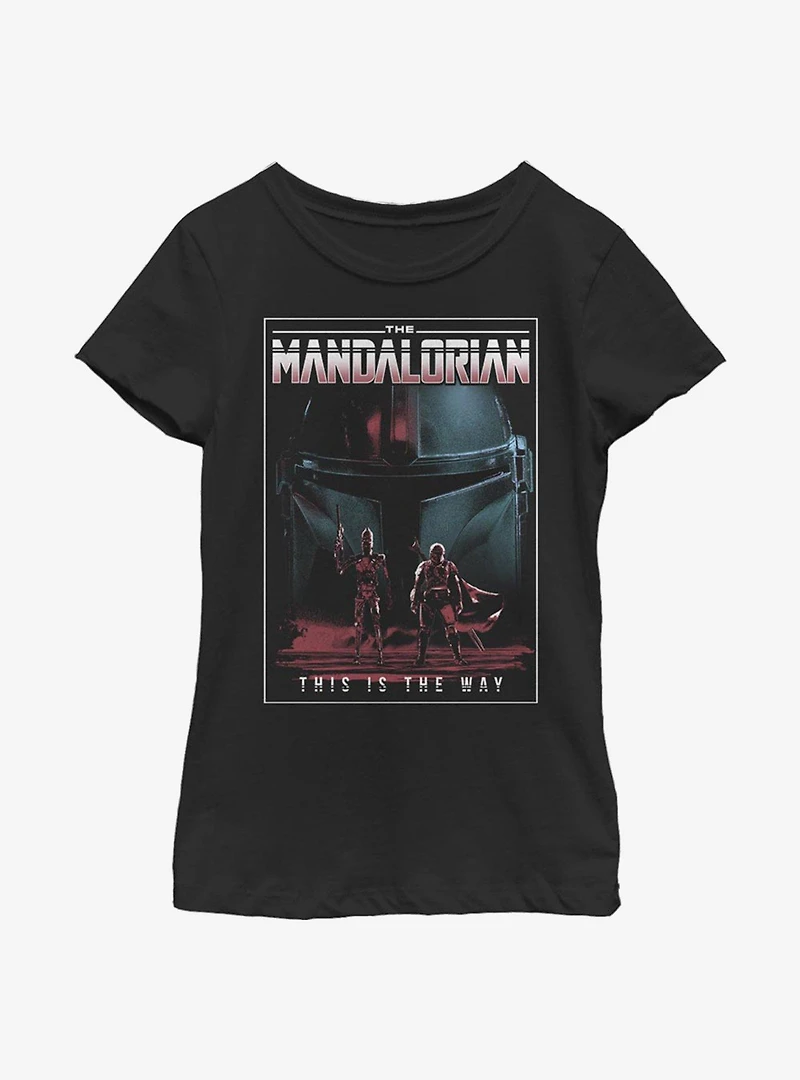 Star Wars The Mandalorian Sidekicks Youth Girls T-Shirt