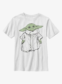 Star Wars The Mandalorian Child Limit Color Youth T-Shirt