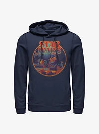 Star Wars Empire Strikes Yoda Hoodie