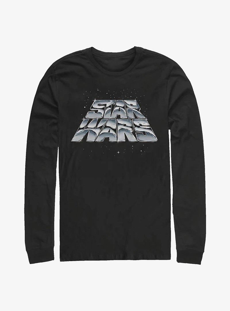 Star Wars Chrome Slant Long-Sleeve T-Shirt