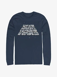 Star Wars Chrome Slant Long-Sleeve T-Shirt