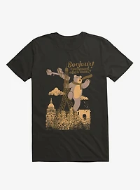 Paris King Kong Bear Eiffel Tower T-Shirt
