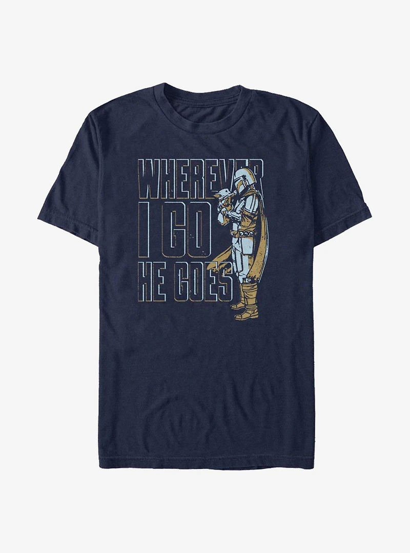 Star Wars The Mandalorian Child Follow T-Shirt