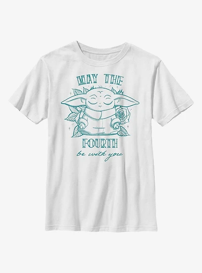 Star Wars The Mandalorian Fourth Child Youth T-Shirt