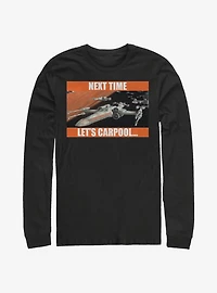 Star Wars Next Time Carpool Long-Sleeve T-Shirt