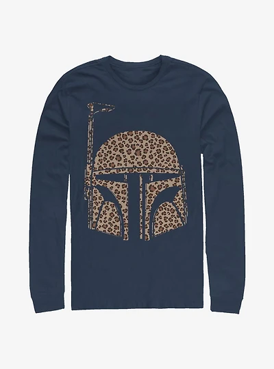 Star Wars Boba Cheetah Long-Sleeve T-Shirt