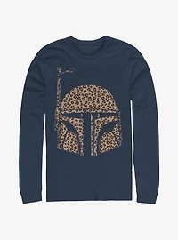 Star Wars Boba Cheetah Long-Sleeve T-Shirt