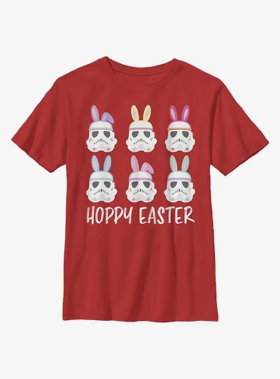 Star Wars Hoppy Stormtrooper Easter Youth T-Shirt