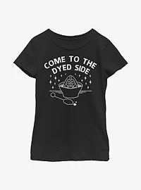 Star Wars Darth Dyed Egg Side Youth Girls T-Shirt