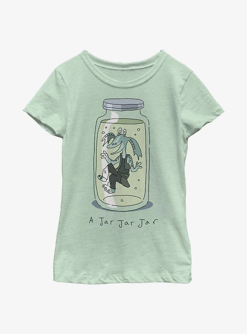 Star Wars Jar Youth Girls T-Shirt