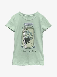 Star Wars Jar Youth Girls T-Shirt