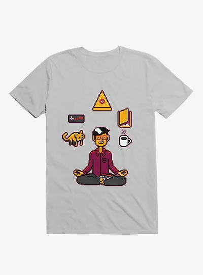Meditation Games Coffee and Books T-Shirt