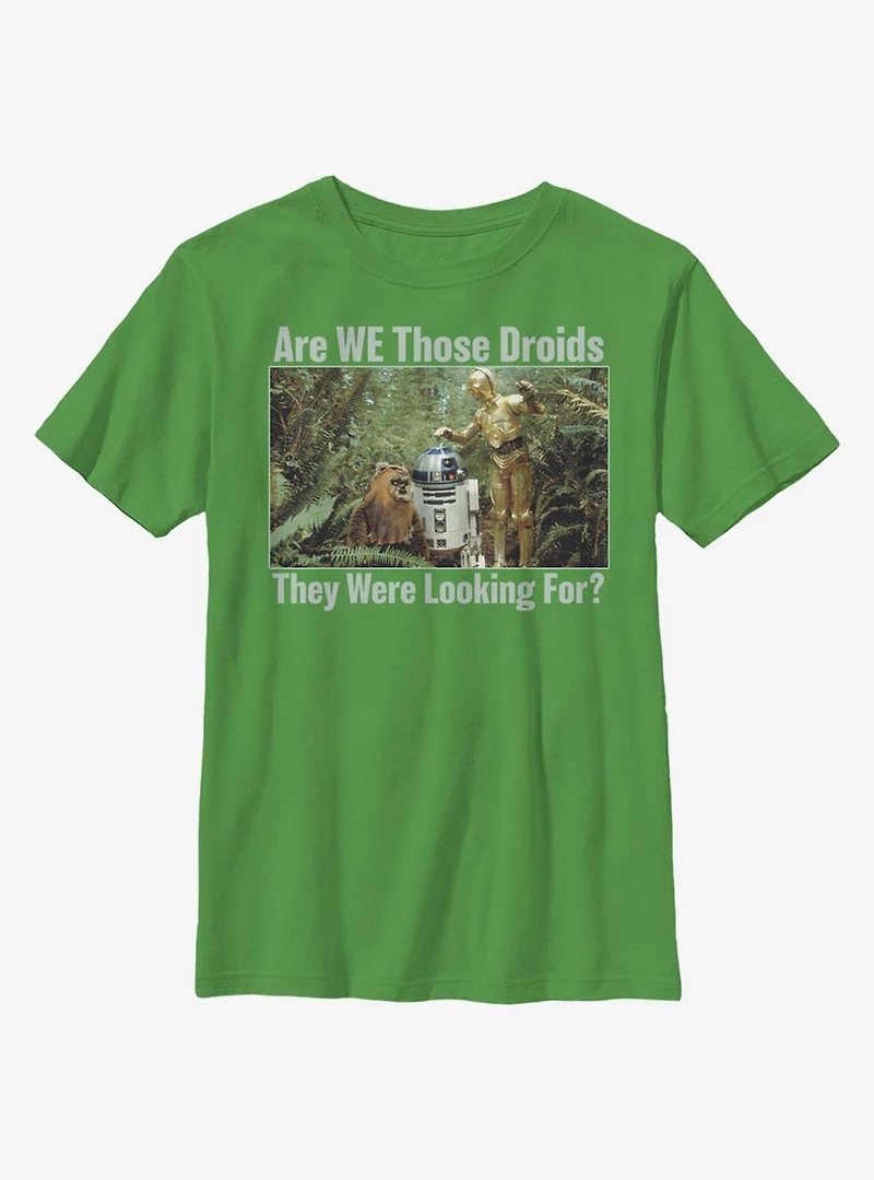 Star Wars Are We Those Droids? Youth T-Shirt