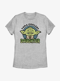 Star Wars Yoda Coolest Daughter Womens T-Shirt