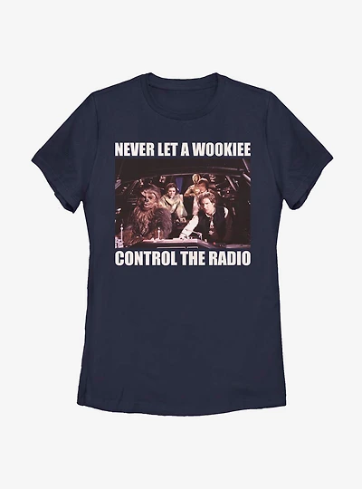 Star Wars Wookie Radio Womens T-Shirt