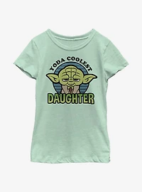 Star Wars Yoda Coolest Daughter Youth Girls T-Shirt