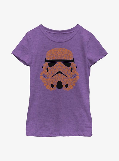 Star Wars Stormtroopers Jackolanterns Youth Girls T-Shirt