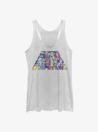 Star Wars Slant Characters Tank Top