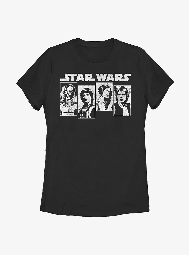 Star Wars Squad Falcon Womens T-Shirt