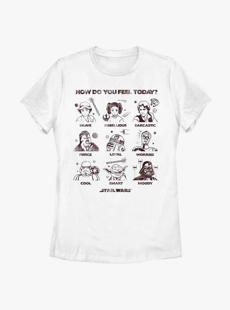 Star Wars Feelings Womens T-Shirt