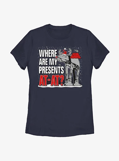 Star Wars Presents At-At? Womens T-Shirt