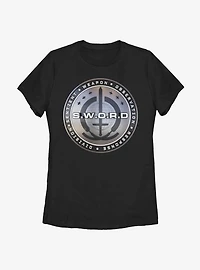 Marvel WandaVision 3D S.W.O.R.D Logo Womens T-Shirt