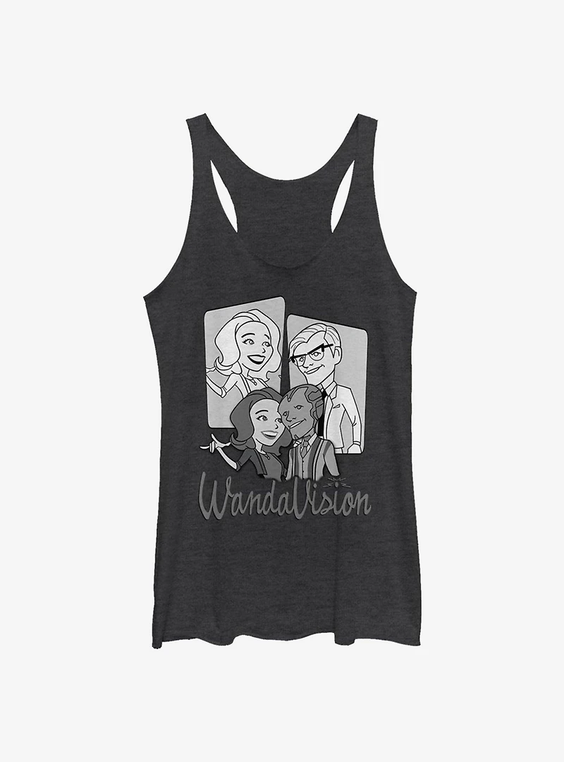Marvel WandaVision Character Panels Womens Tank Top