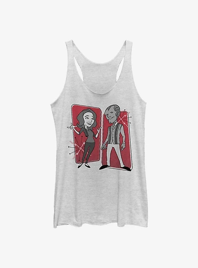 Marvel WandaVision Retro Panels Womens Tank Top