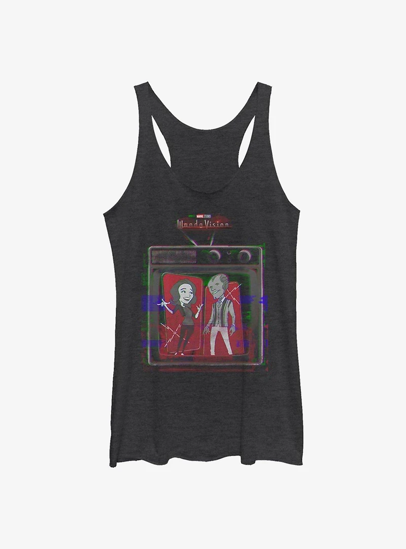 Marvel WandaVision Retro Telly Womens Tank Top
