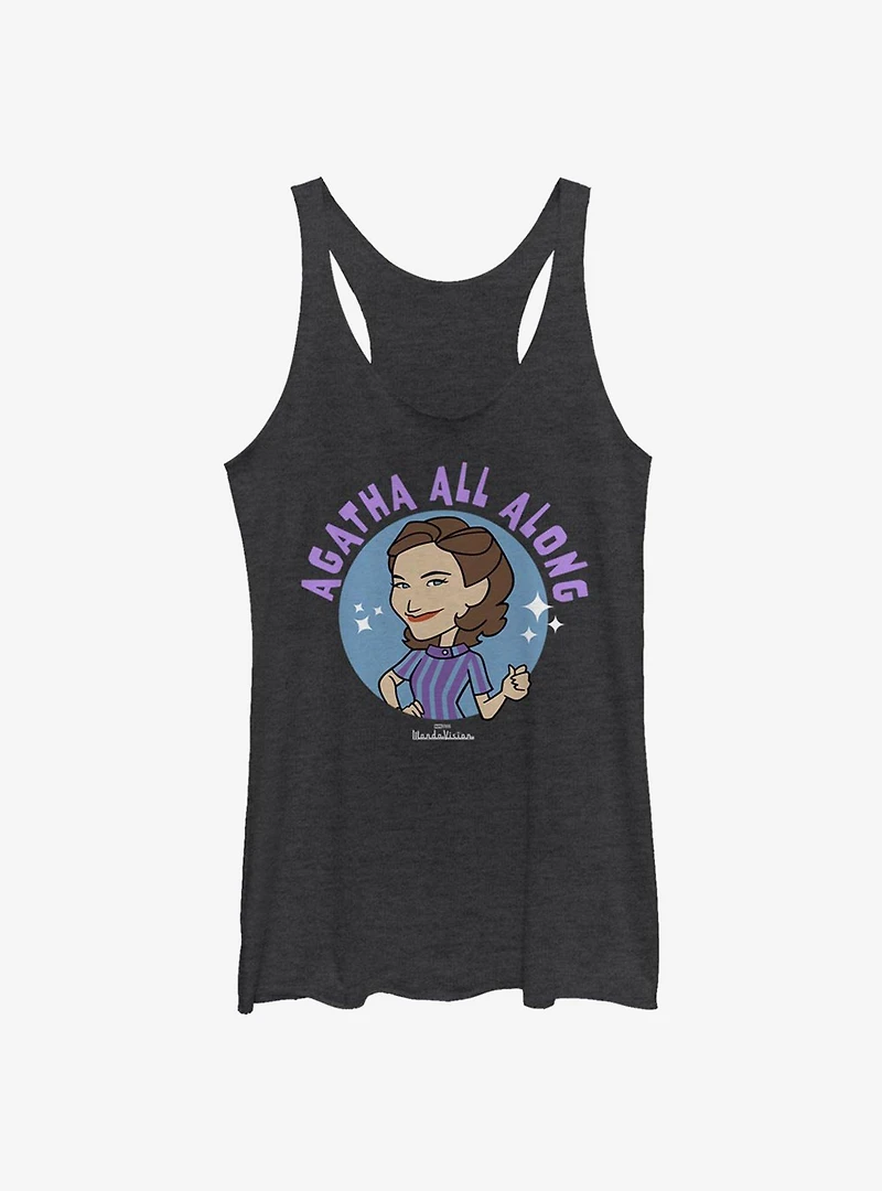 Marvel WandaVision S.W.O.R.D At Work Womens Tank Top
