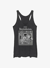 Marvel WandaVision Vintage Tv Womens Tank Top