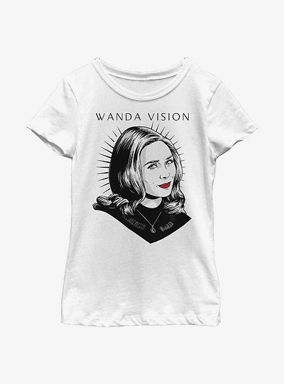 Marvel WandaVision Red Highlight Youth Girls T-Shirt