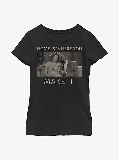 Marvel WandaVision Home Couple Youth Girls T-Shirt