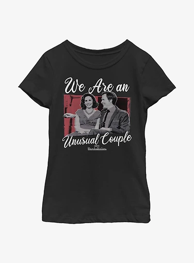 Marvel WandaVision Romantic Couple Youth Girls T-Shirt