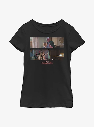 Marvel WandaVision The Couple Youth Girls T-Shirt