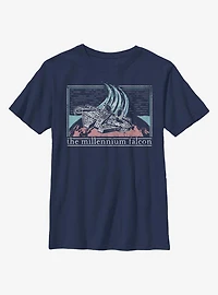 Star Wars Falcon Flyby Youth T-Shirt