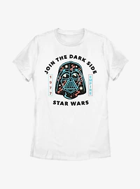 Star Wars Vader Space Face Womens T-Shirt