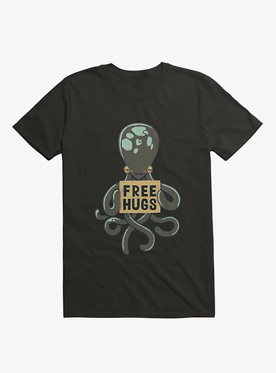 Free Hugs Octopus T-Shirt