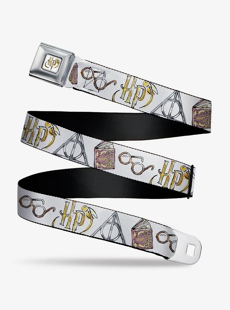 Harry Potter Watercolor Youth Seatbelt Belt