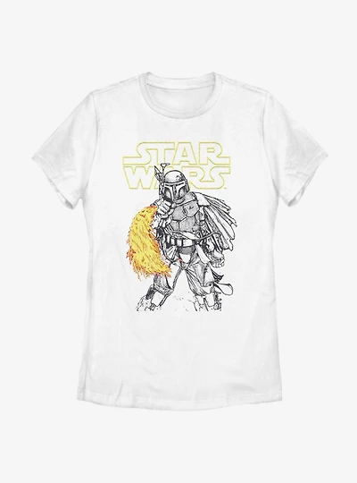 Star Wars Heat Thrower Womens T-Shirt