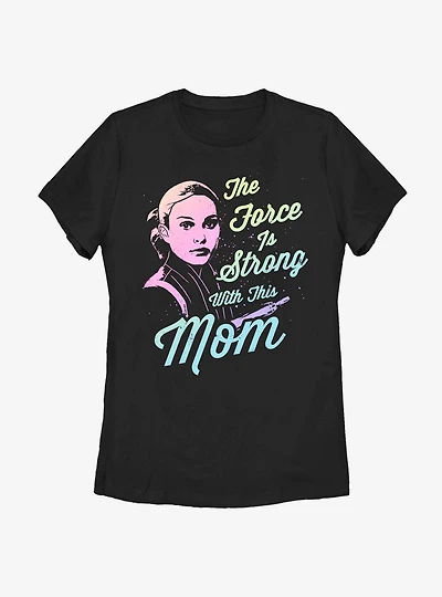 Star Wars Force Mom Womens T-Shirt