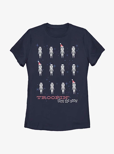 Star Wars Snow Troopers Womens T-Shirt