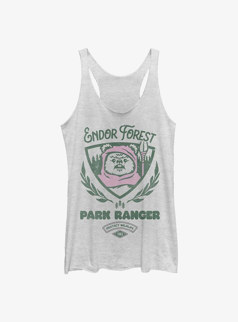 Star Wars Endor Forest Park Ranger Tank Top