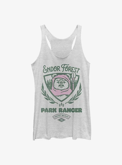 Star Wars Endor Forest Park Ranger Tank Top