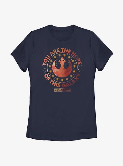 Star Wars You Are The Hope Of Galaxy Womens T-Shirt