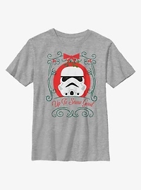 Star Wars Trooper Up To Snow Good Youth T-Shirt