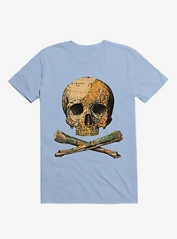Treasure Map Skull And Bones T-Shirt