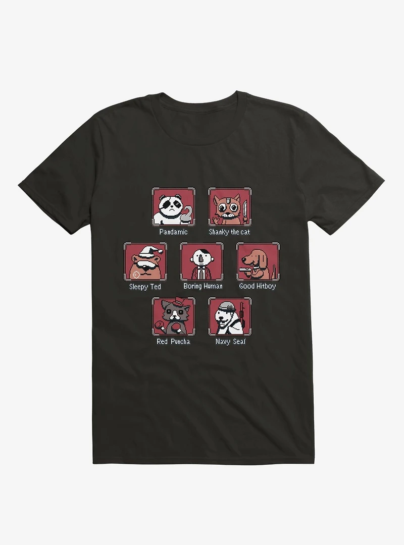 Video Game Characters T-Shirt